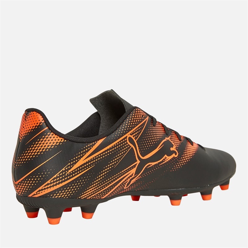 Puma Mens Attacanto FG/AG Firm/Artificial Ground Football Boots Puma Black/Glowing Red - Image 5
