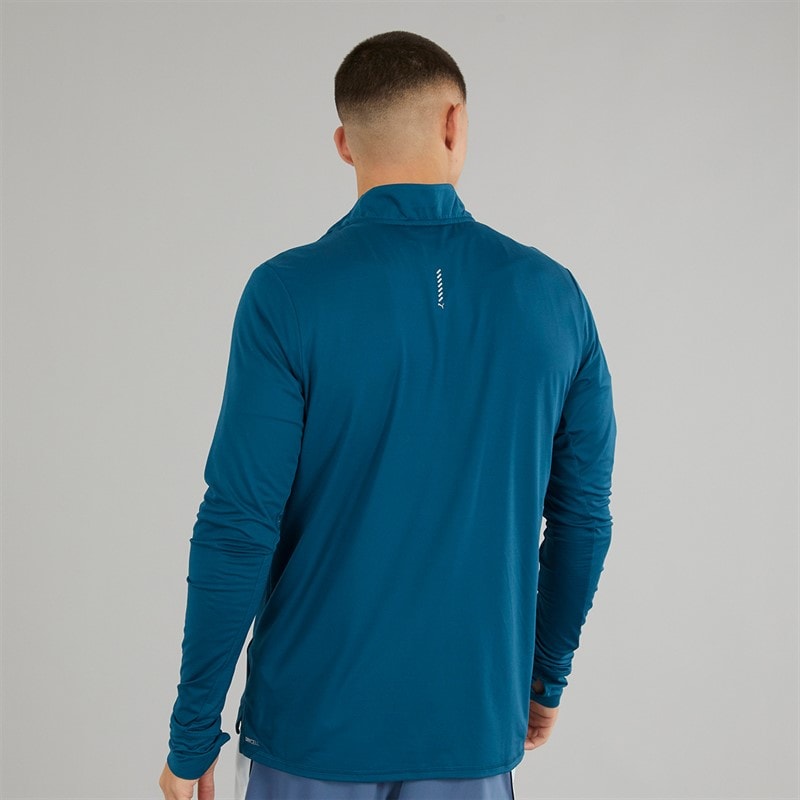 Puma Mens Run Favorite 1/4 Zip Running Top Ocean Tropic - Image 2