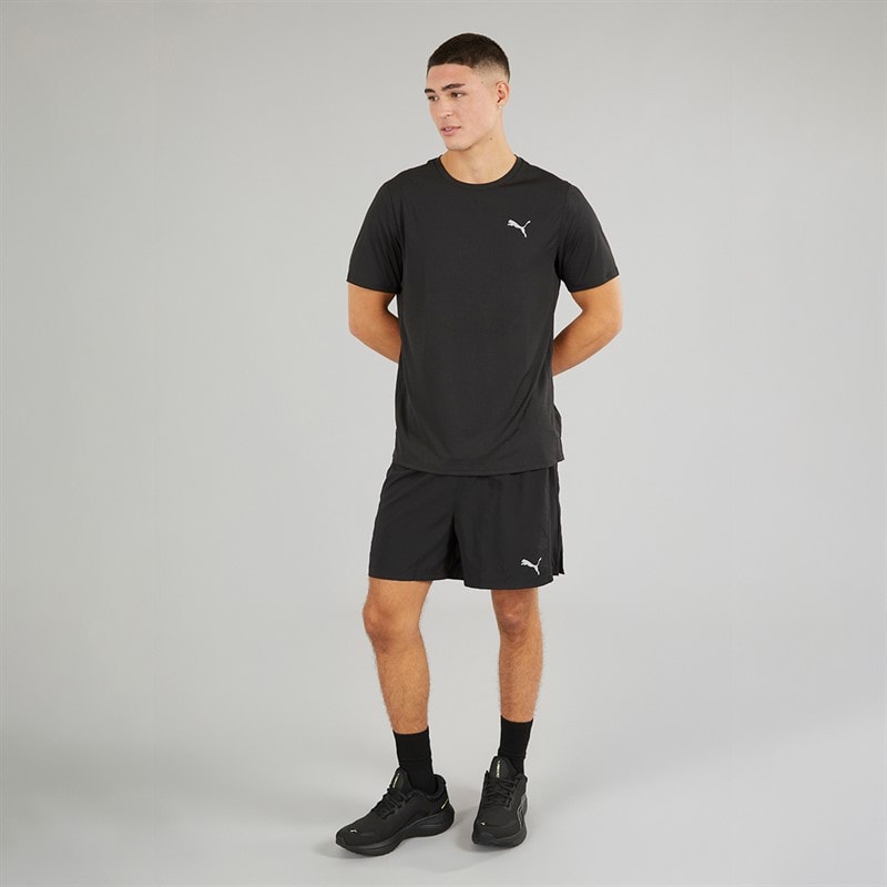 Puma Mens Run Favorite Velocity 5 Inch Running Short Puma Black - Image 4