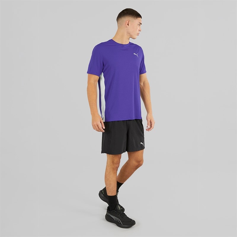 Puma Mens Run Favorite Velocity Running Top Lapis Lazuli - Image 4