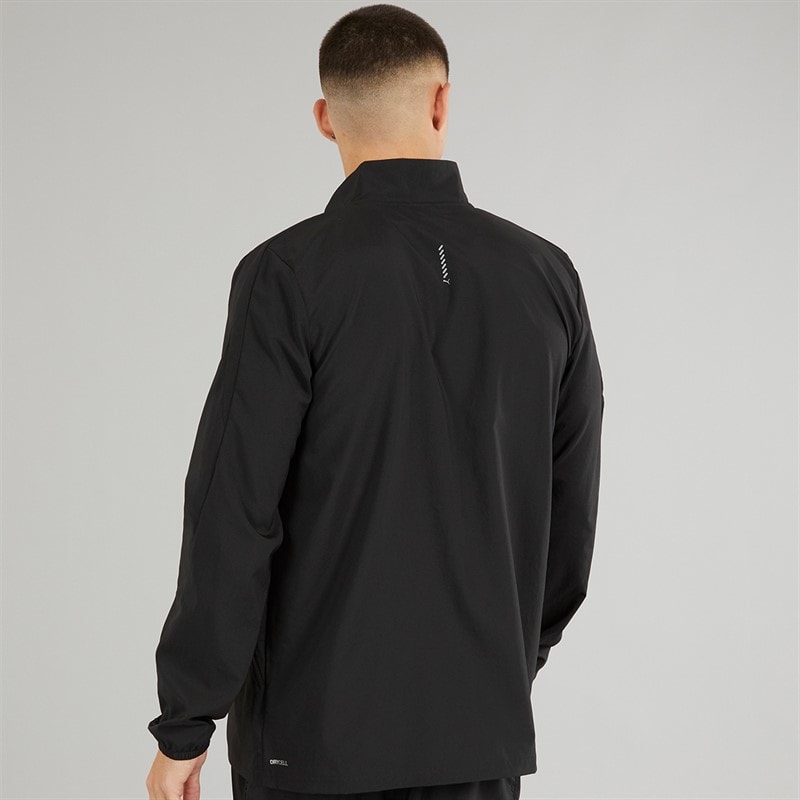 Puma Mens Run Favorite Woven Running Jacket Puma Black - Image 2