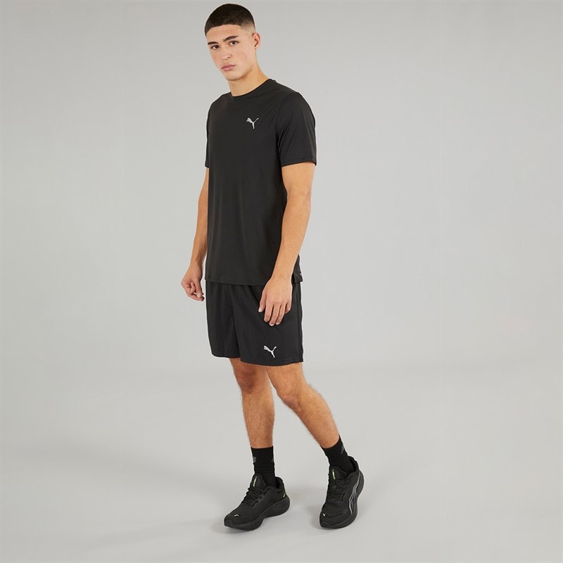 Puma Mens Run Favorite Velocity Running Top Puma Black - Image 3