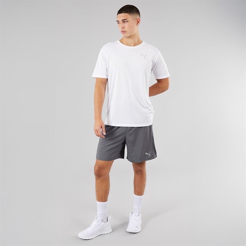 Puma Mens Run Favorite Velocity 7 Inch Running Shorts Galactic Gray - Image 4