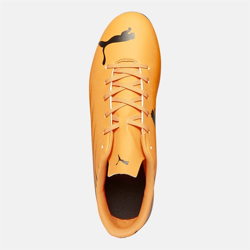 Puma Mens Attacanto II FG/AG Firm/Artificial Ground Football Boots Heat Fire/Puma Black - Image 4
