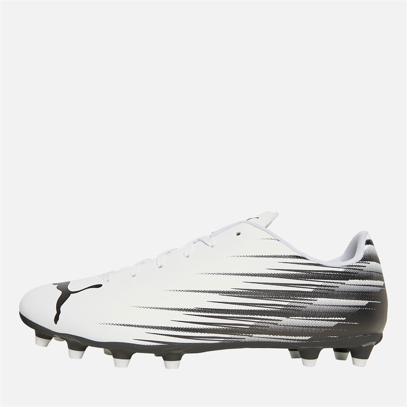Puma Mens Attacanto II FG/AG Firm/Artificial Ground Football Boots Puma White/Puma Black
