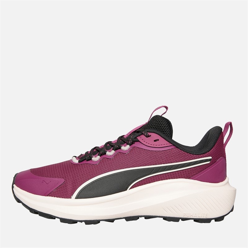 Puma Womens Skyrocket Lite Trail Running Shoes Berry/Puma Black/Jasmine Flower - Image 1