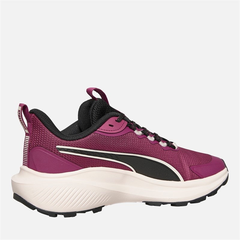 Puma Womens Skyrocket Lite Trail Running Shoes Berry/Puma Black/Jasmine Flower - Image 5
