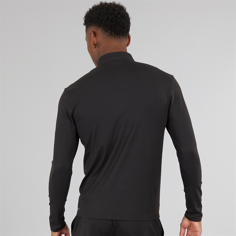 Puma Mens Training Slim Fit 1/4 Zip Puma Black - Image 2