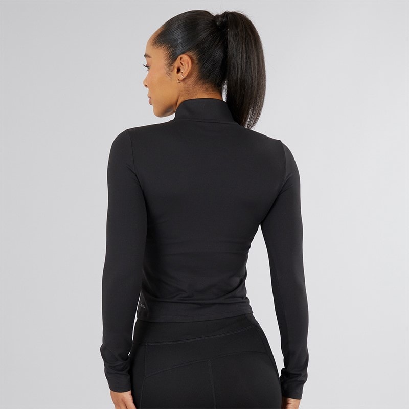 Puma Womens Training 1/2 Zip Puma Black - Image 2