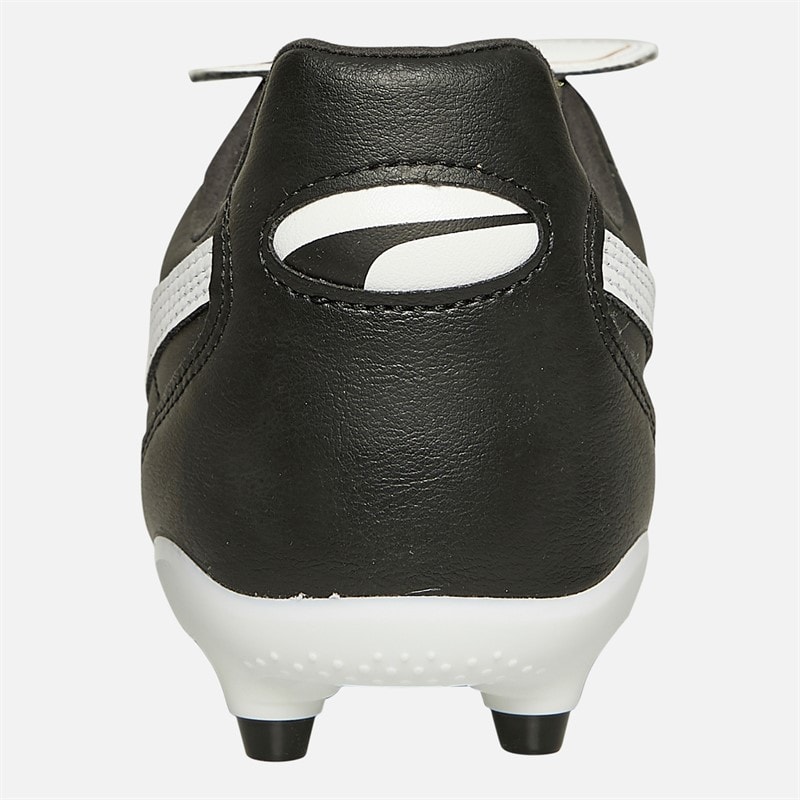 Puma Mens King Top FG/AG Firm/Artificial Ground Football Boots Black/White - Image 3