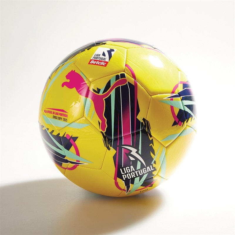 Puma Orbita Liga Portugal Machine Stitched Training Football Dandelion - Image 1