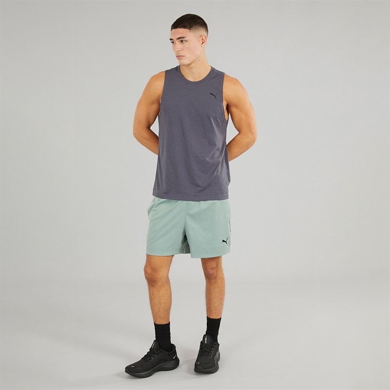 Puma Mens dryCELL Triblend Training Tank Galactic Gray - Image 3