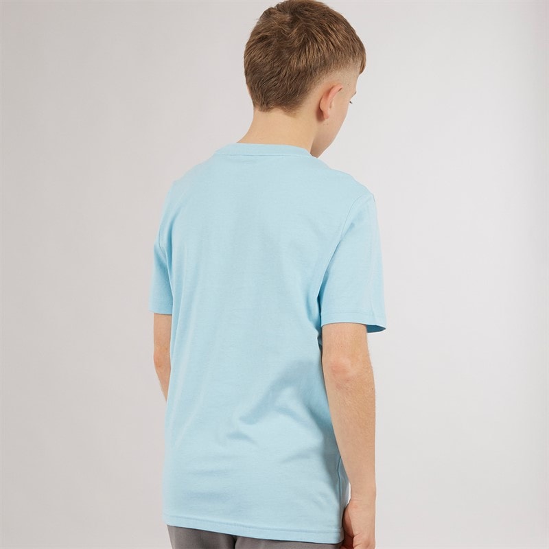 Puma Boys Graphic T-Shirt Aqua - Image 2