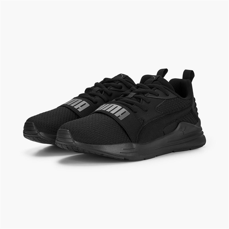 Puma Mens Wired Run Trainers Puma Black