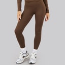 Puma Womens Train High Waist Training Tight Leggings Espresso Brown
