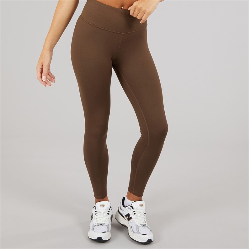 Puma Womens Train High Waist Training Tight Leggings Espresso Brown - Image 3