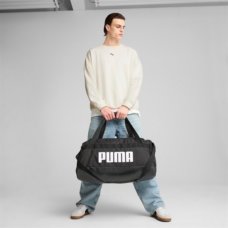 Puma Mens Challenger Medium Duffle Bag Puma Black - Image 3