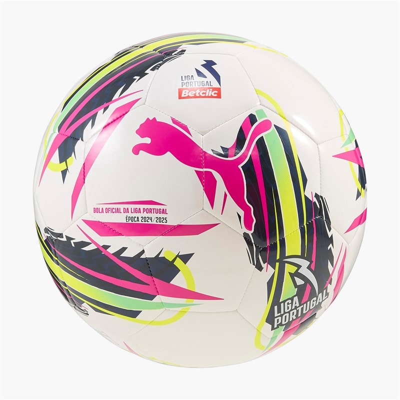 Puma Mens Orbita Liga Portugal Machine Stitched Training Football Puma White - Image 1