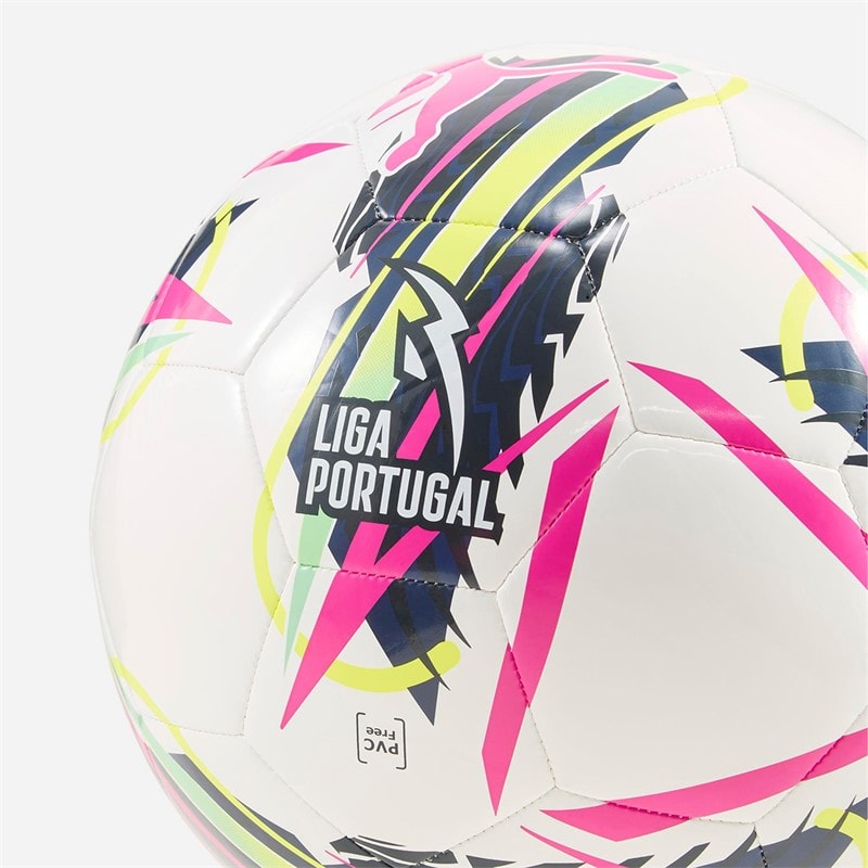 Puma Mens Orbita Liga Portugal Machine Stitched Training Football Puma White - Image 2