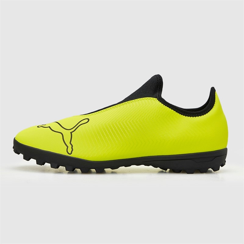Puma Mens Finesse Laceless TF Astro Football Boots Yellow Alert - Image 2