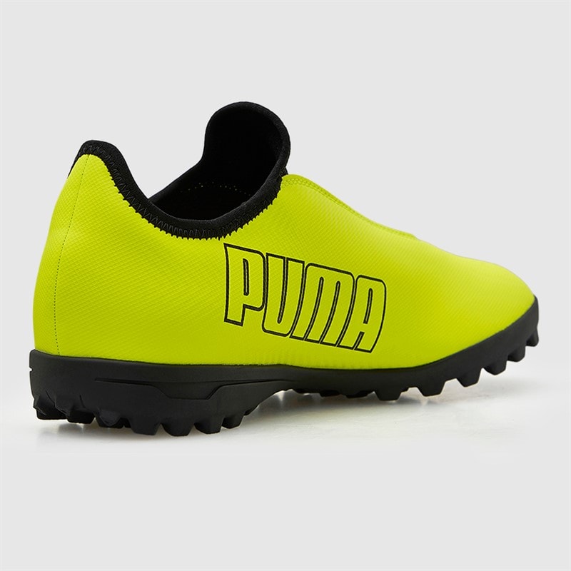 Puma Mens Finesse Laceless TF Astro Football Boots Yellow Alert - Image 5