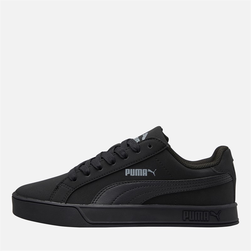 Puma Junior Smash Vulc Trainers Black/Grey