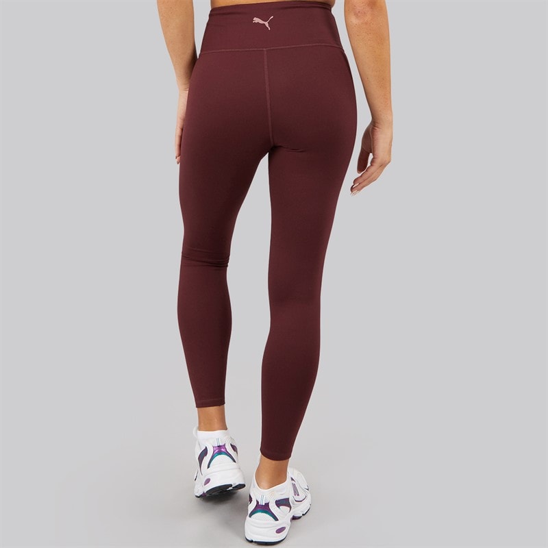 Puma Womens Train High Waist Training Tight Leggings Aubergine - Image 2