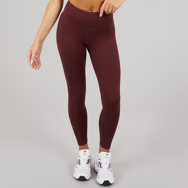 Puma Womens Train High Waist Training Tight Leggings Aubergine - Image 3