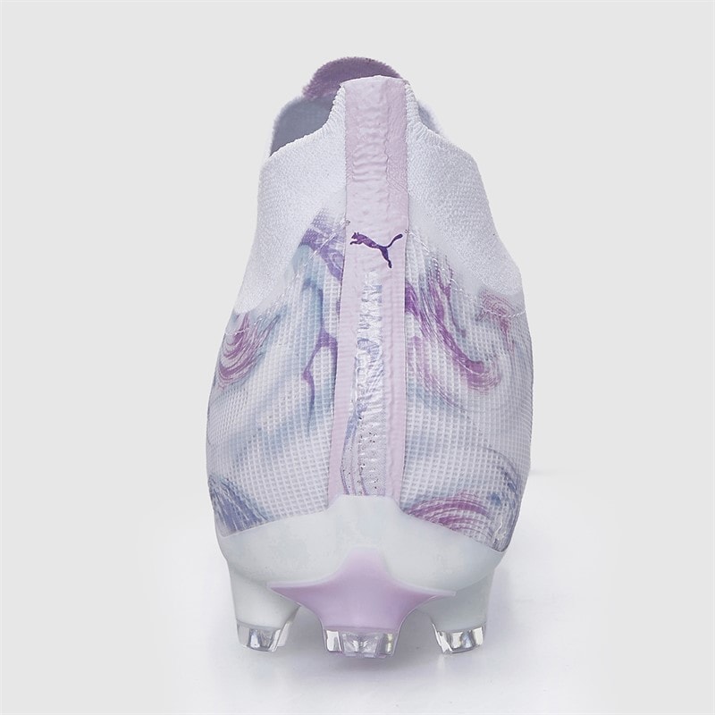 Puma Womens Ultra 5 Match+ Brilliance FG/AG Firm/Artificial Ground Football Boots Puma White - Image 4