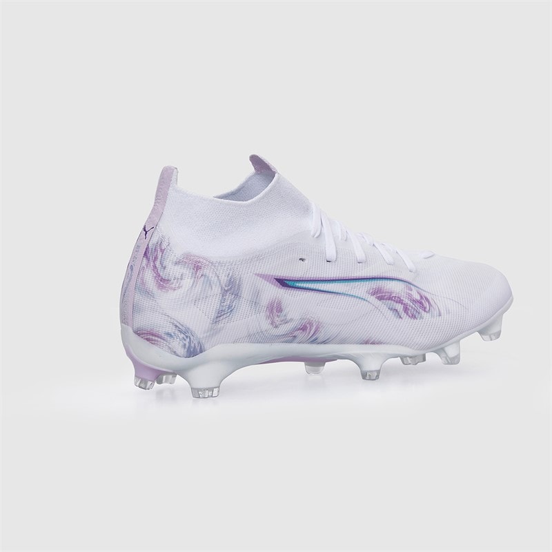 Puma Womens Ultra 5 Match+ Brilliance FG/AG Firm/Artificial Ground Football Boots Puma White - Image 5