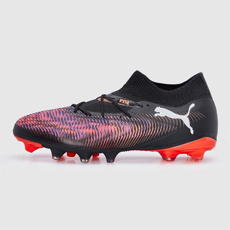 Puma Mens Future 8 Match FG/AG Firm/Artifical Ground Football Boots Puma Black - Image 2