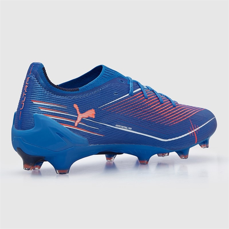 Puma Mens Ultra 6 Ultimate FG Firm Ground Football Boots Ultra Blue/White/Glowing Red - Image 5