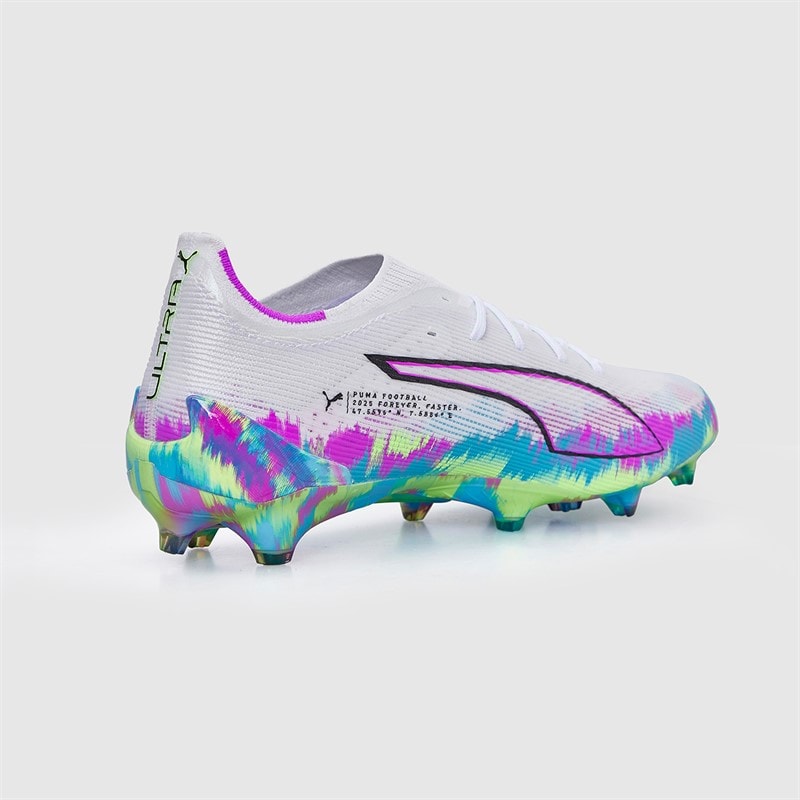 Puma Mens Ultra 6 Ultimate Brilliance FG Firm Ground Football Boots Puma White - Image 5