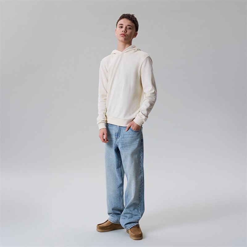 LMTD Boys Bex Extra Loose Fit Jeans Light Blue Denim - Image 4
