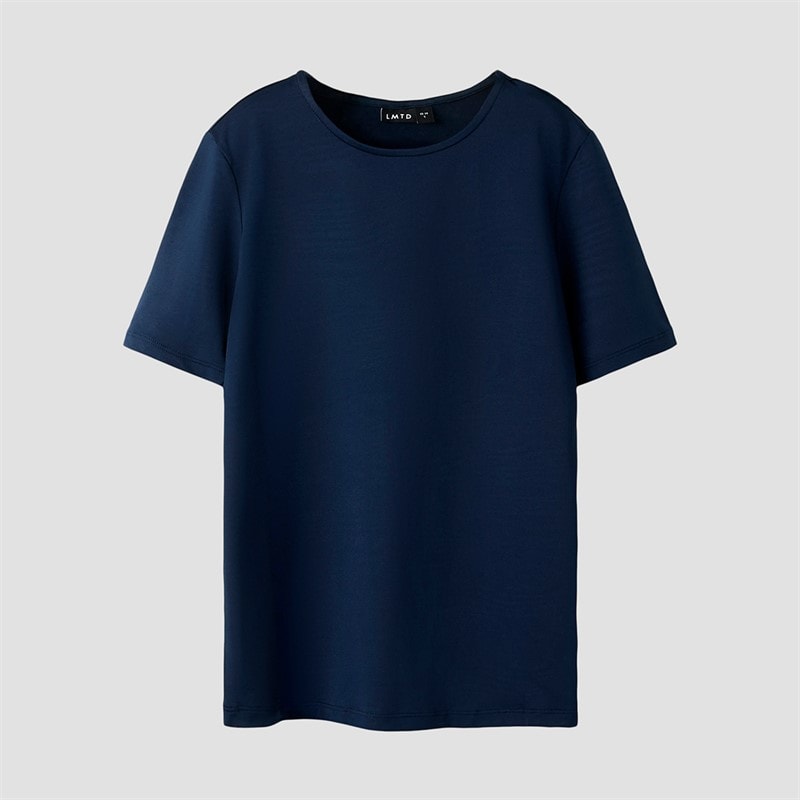 LMTD Girls Dinci Short Sleeve T-Shirt Navy Blazer