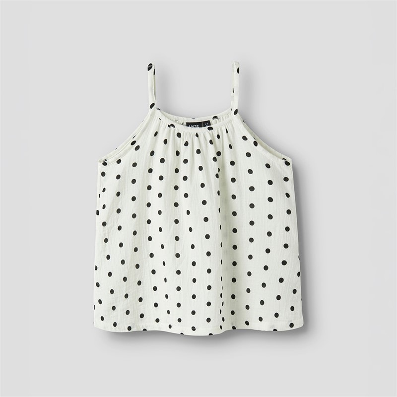 LMTD Girls Lussa Vest Top White Alyssum