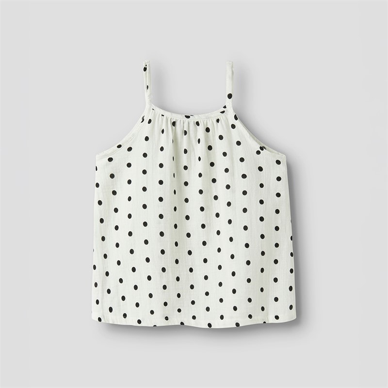 LMTD Girls Lussa Vest Top White Alyssum - Image 2
