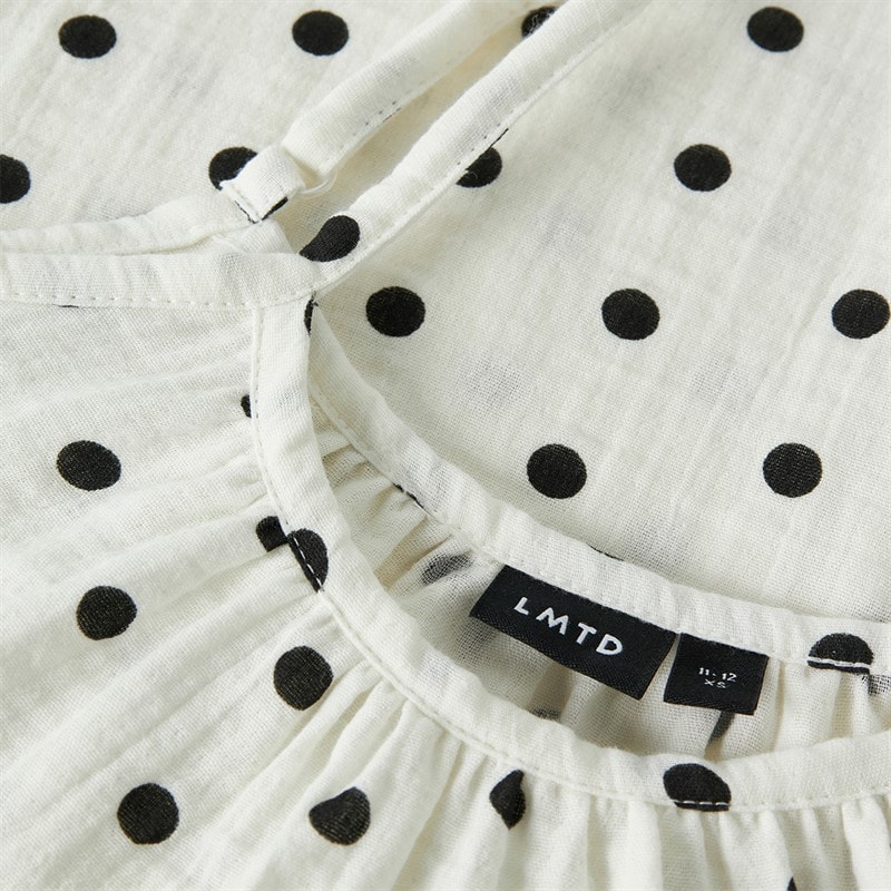 LMTD Girls Lussa Vest Top White Alyssum - Image 3