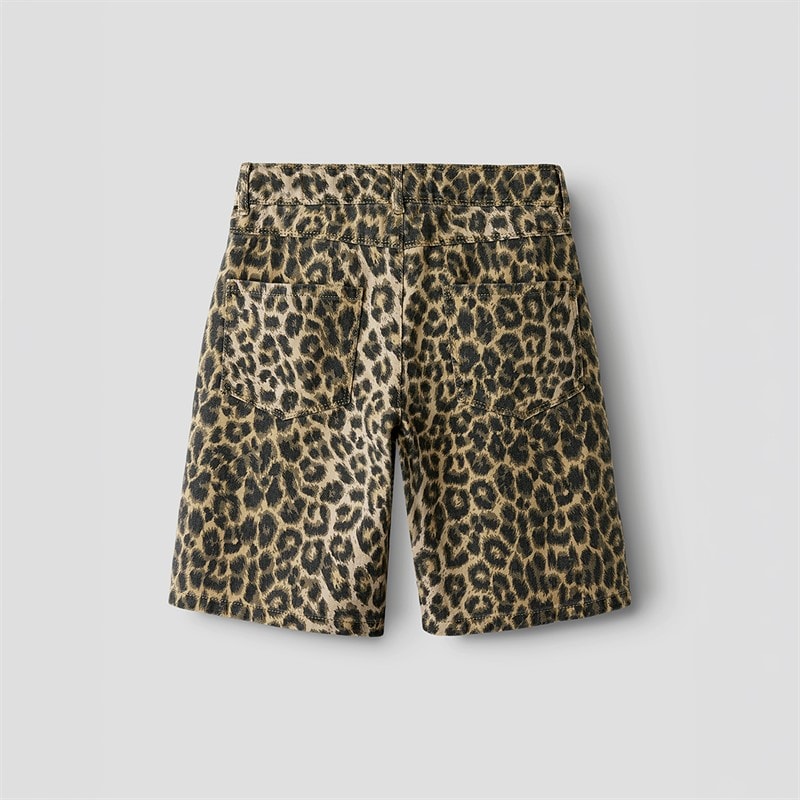 LMTD Girls Leo Bermuda Shorts Silver Mink - Image 2