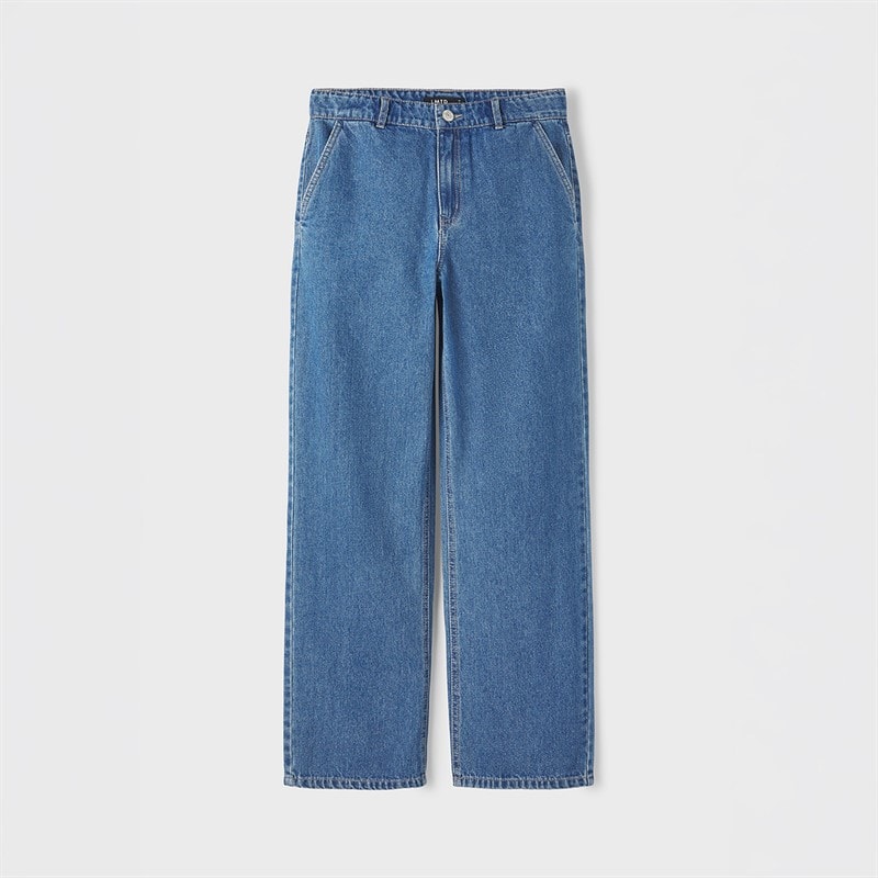 LMTD Boys Toizza Loose Fit Jeans Medium Blue Denim - Image 1
