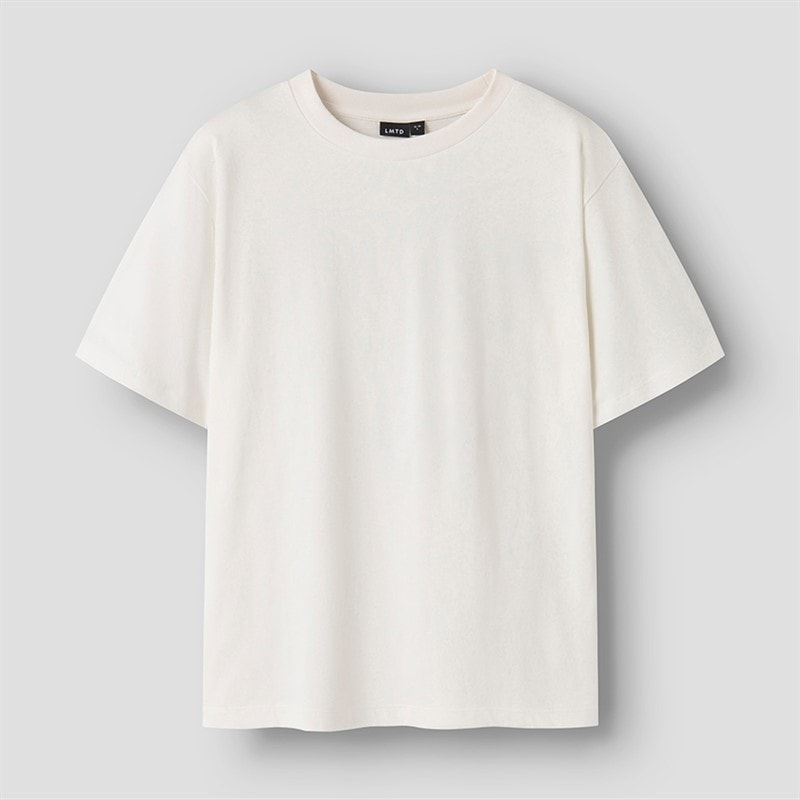 LMTD Boys Huck T-Shirt White Alyssum - Image 2