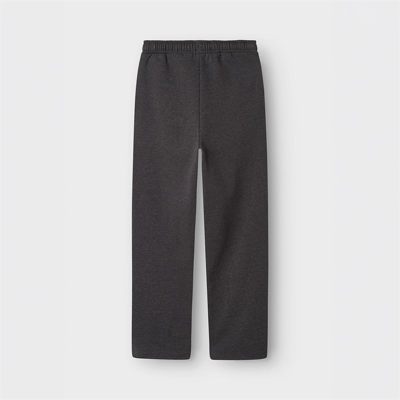 LMTD Boys Nizu Straight Fit Joggers Dark Grey Melange - Image 3