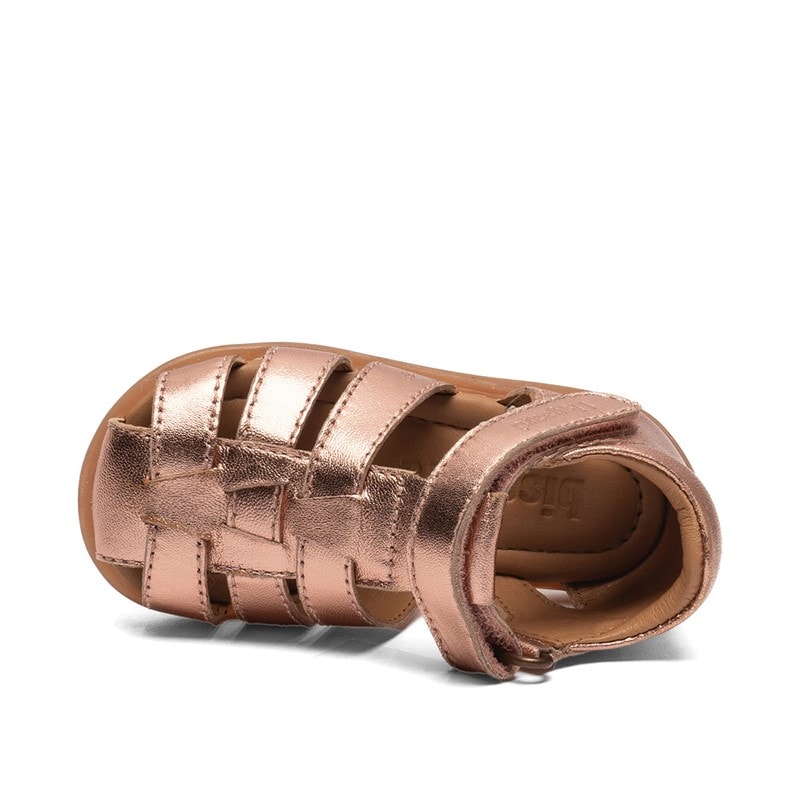 Bisgaard Infant Girls Sandals Rose Gold - Image 4