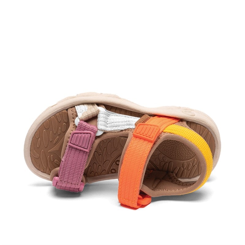 Bisgaard Nico Girls Sandals Neon Pink - Image 4