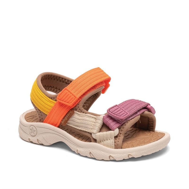 Bisgaard Nico Girls Sandals Neon Pink - Image 5