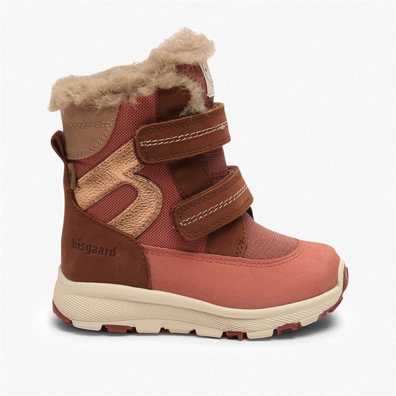 Bisgaard Girls Spencer Waterproof Tex Boots Rose - Image 1