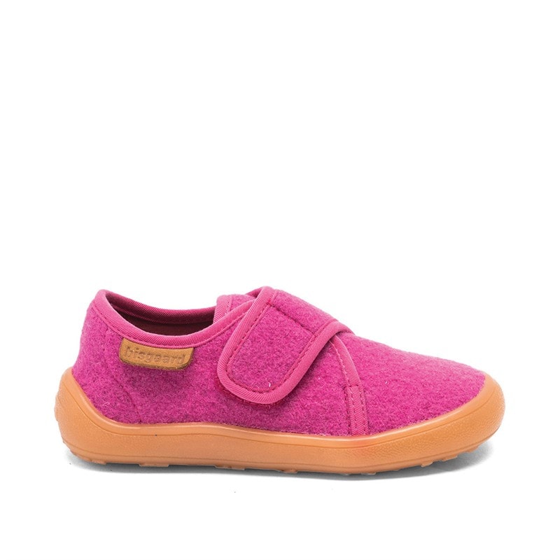 Bisgaard Girls Pav Slippers Deep Pink - Image 1