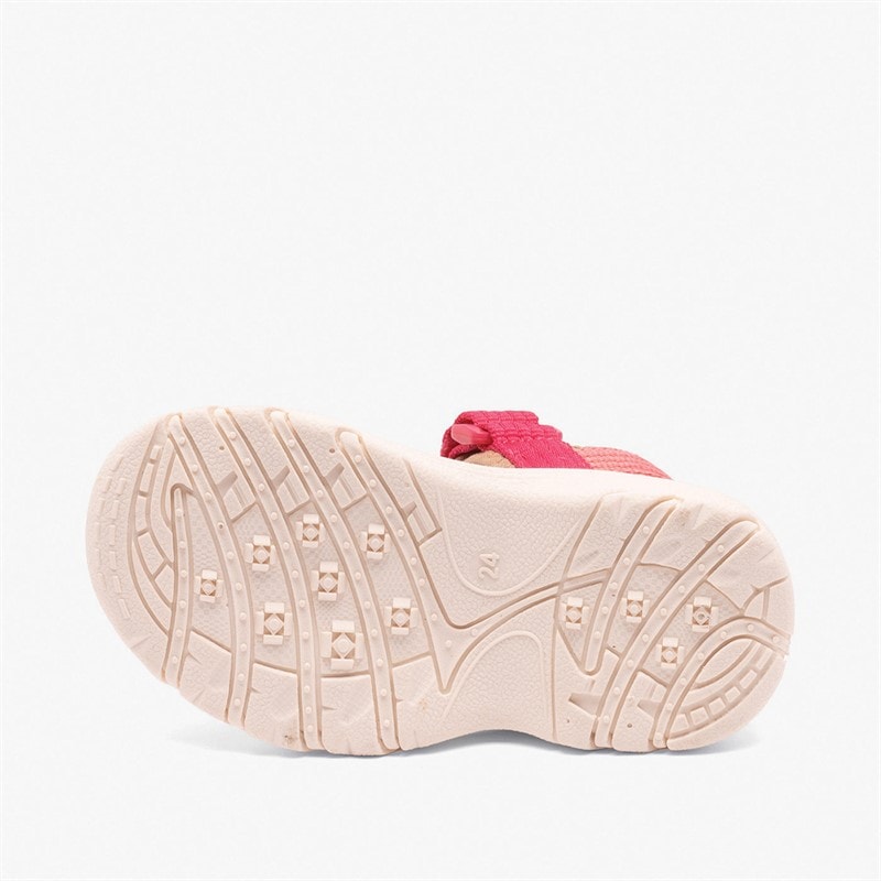 Bisgaard Girls Nico Sandals Bubble Gum - Image 2