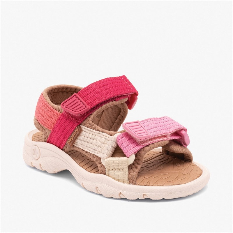 Bisgaard Girls Nico Sandals Bubble Gum - Image 5