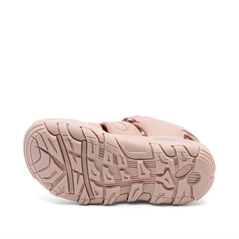 Bisgaard Girls Vernon Velcro Shoes Rose - Image 2